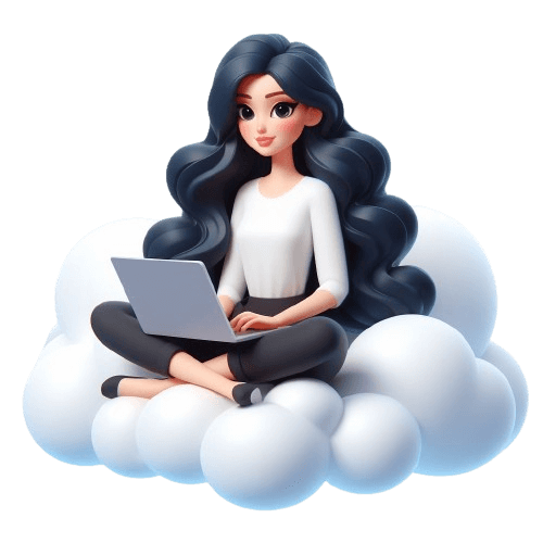 Avatar mujer programando